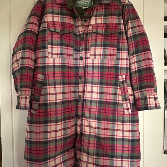Eddie Bauer Jackets & Blazers - The Great X Eddie Bauer Women's Plaid Down Jacket